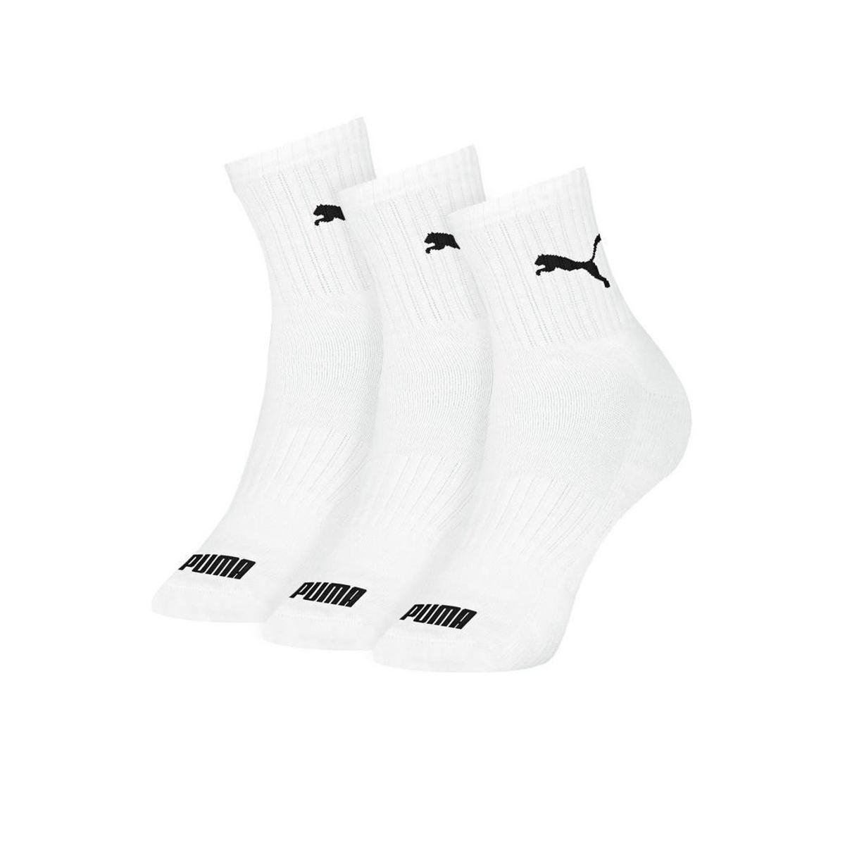 Meia Puma Masculina Cano Médio Esportiva Kit c/ 3 Pares Menor preço em Meia Puma Masculina Cano Médio Esportiva Kit c/ 3 Pares