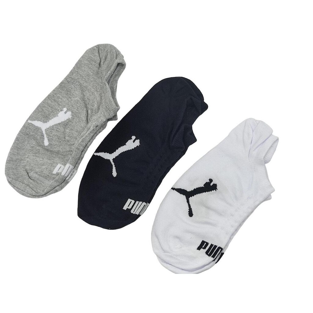 Meia Puma Sapatilha Invisível Kit 3 Masculina Original 4515