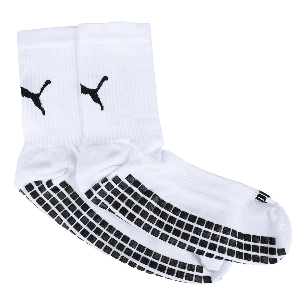 Meia Puma Sport Atoalhada Antiderrapante Masculina - 1