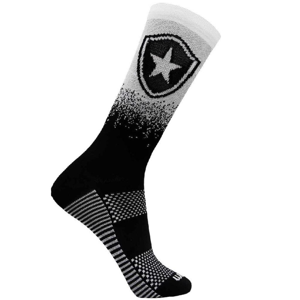 Meia Rikam Performance Masculina Cano Médio Botafogo