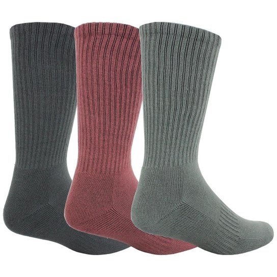 Meia Rip Curl Wetty Crew Kit com 3 Pares Importada