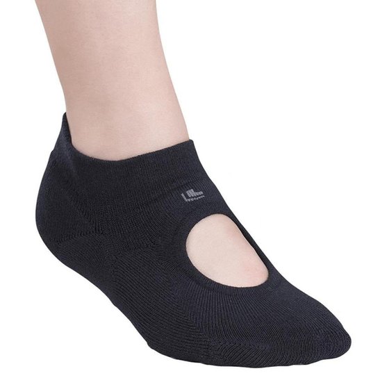 Meia Sapatilha Lupo 3286-003 Pilates Performance Algodão - Preto Menor preço em Meia Sapatilha Lupo 3286-003 Pilates Performance Algodão - Preto