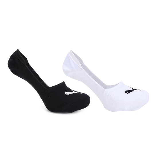 Meia Sapatilha Puma Super Invisível c/ 2 Pares - Branco+Preto é ruim? Meia Sapatilha Puma Super Invisível c/ 2 Pares - Branco+Preto é boa?