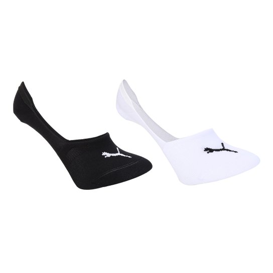 Meia Sapatilha Puma Super Invisível c/ 2 Pares - Branco+Preto é ruim? Meia Sapatilha Puma Super Invisível c/ 2 Pares - Branco+Preto é boa?