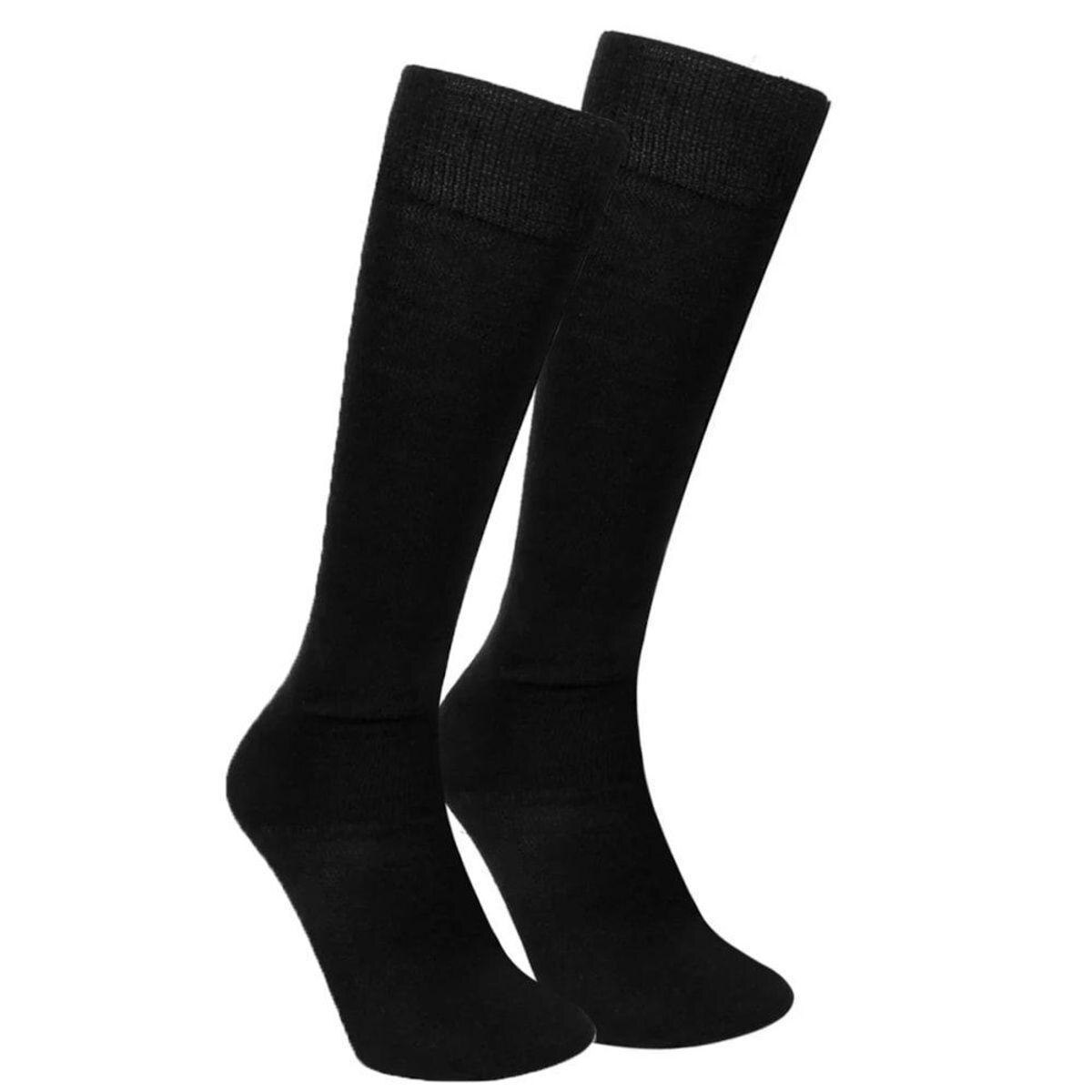 Meia Selene 3/4 Inverno Feminina - Preto 34-40
