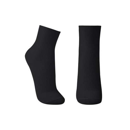 Meia sem Punho Cano Médio Trifil To 6158 Branco - Preto Menor preço em Meia sem Punho Cano Médio Trifil To 6158 Branco - Preto