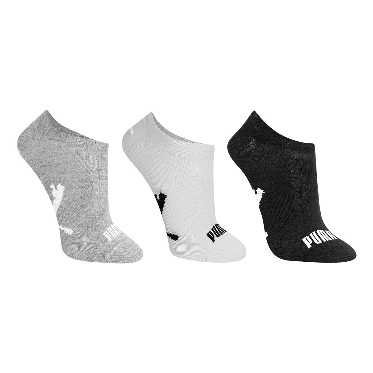 Meia Soquete Puma Invisível c/ 3 Pares Menor preço em Meia Soquete Puma Invisível c/ 3 Pares
