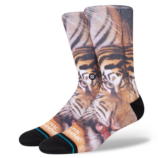 Meia Stance Cano Alto Two Tigers