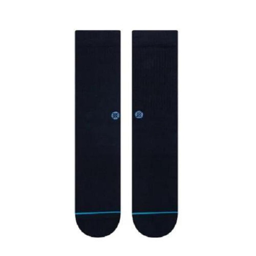 Meia Stance Cano Medio Crew Icon - Marinho Dark Navy