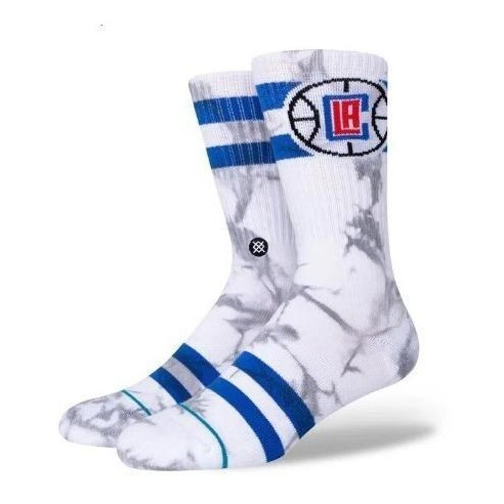 Meia Stance Cano Medio Nba - Clippers Dyed