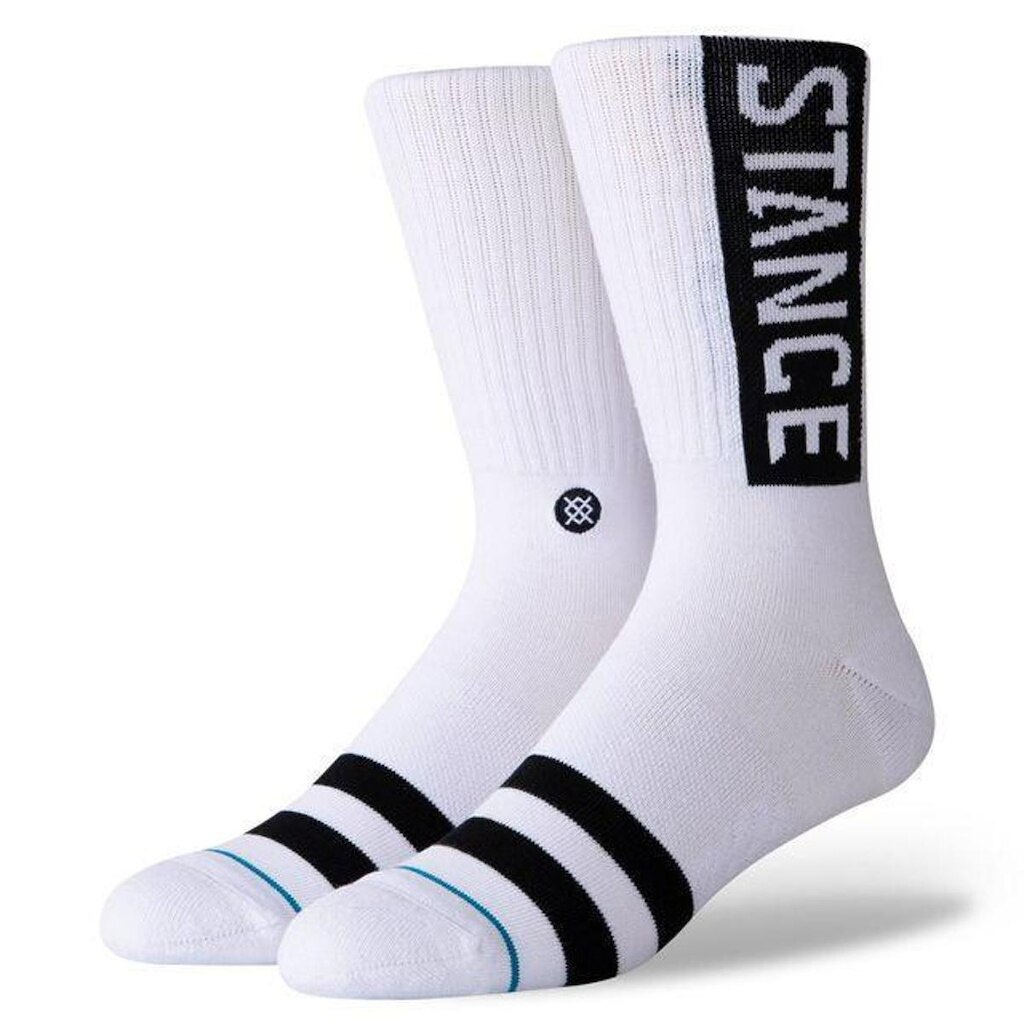 Meia Stance Cano Medio Og - White