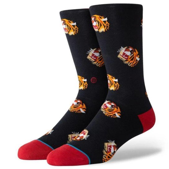 Meia Stance Cano Médio - Preto Menor preço em Meia Stance Cano Médio - Preto