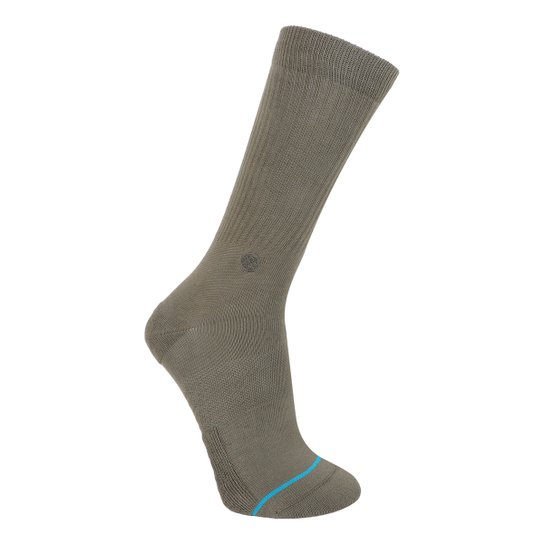 Meia Stance Icon Cano Alto - Verde Menor preço em Meia Stance Icon Cano Alto - Verde