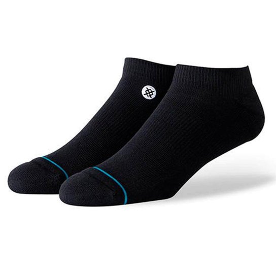 Meia Stance Icon Low Unissex - Preto Menor preço em Meia Stance Icon Low Unissex - Preto