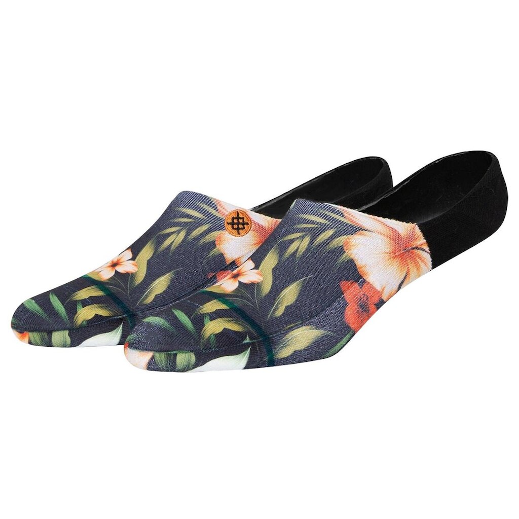 Meia Stance Icon No Show Cabana Washed Black