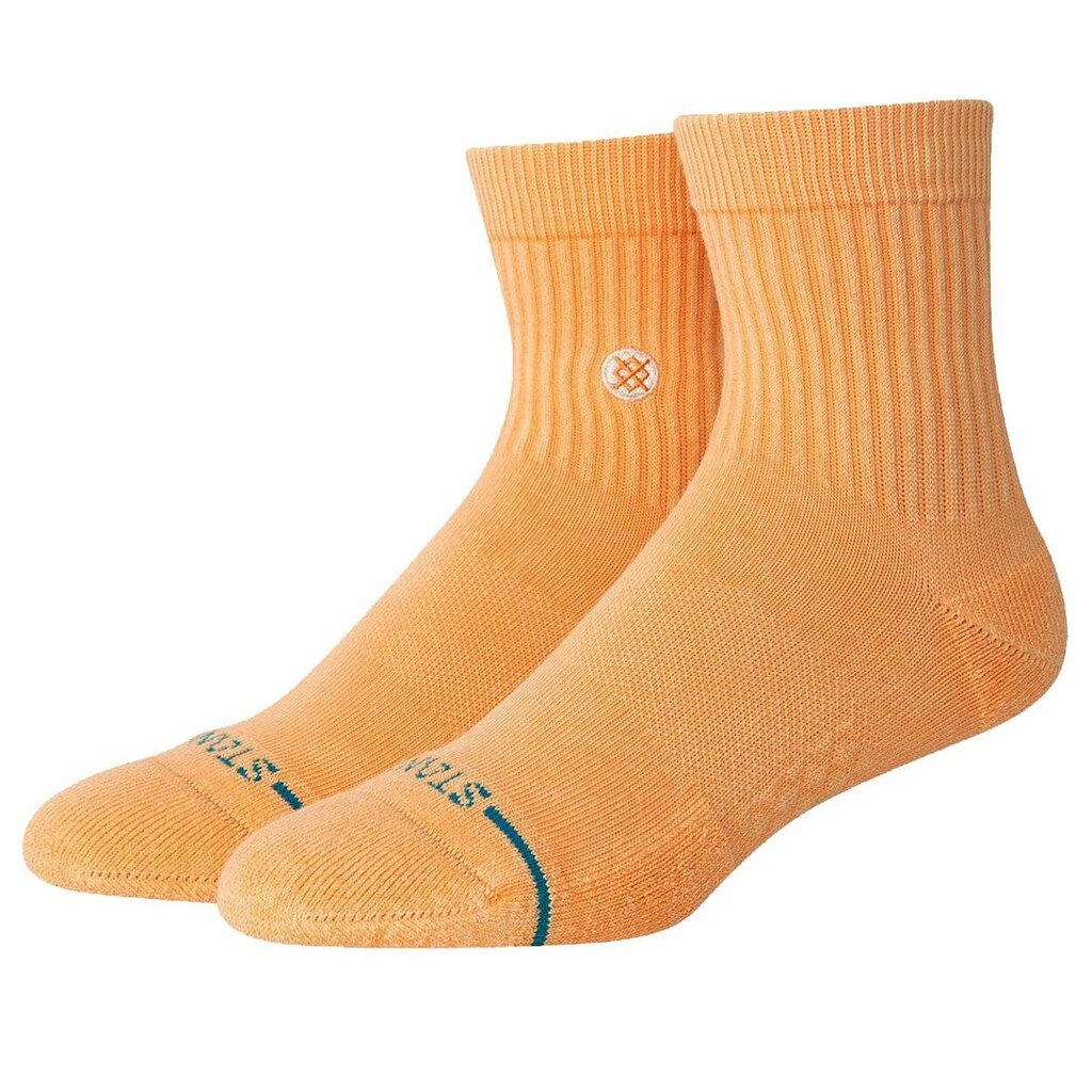 Meia Stance Icon Washed Quarter Peach