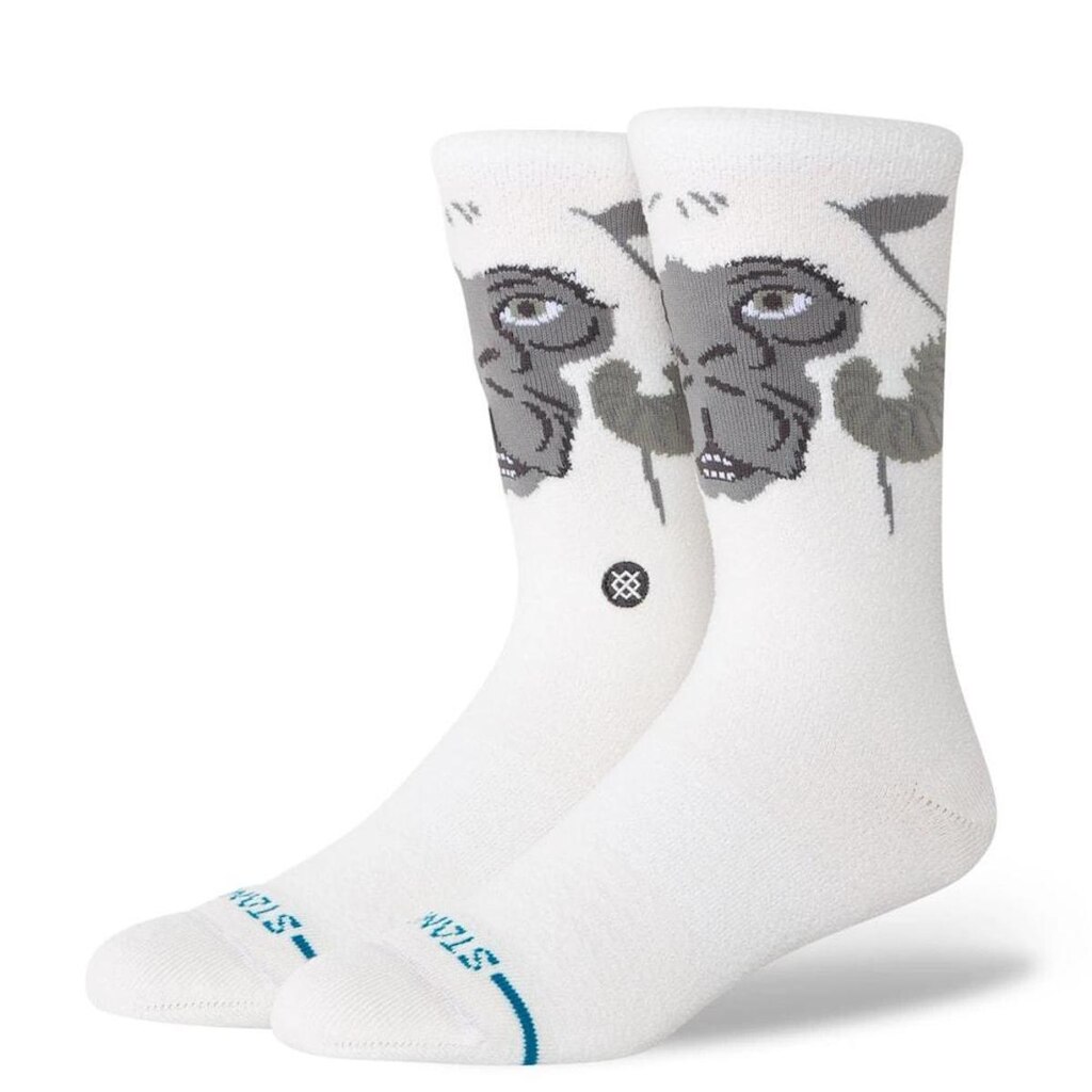 Meia Stance Tauntaun Crew White