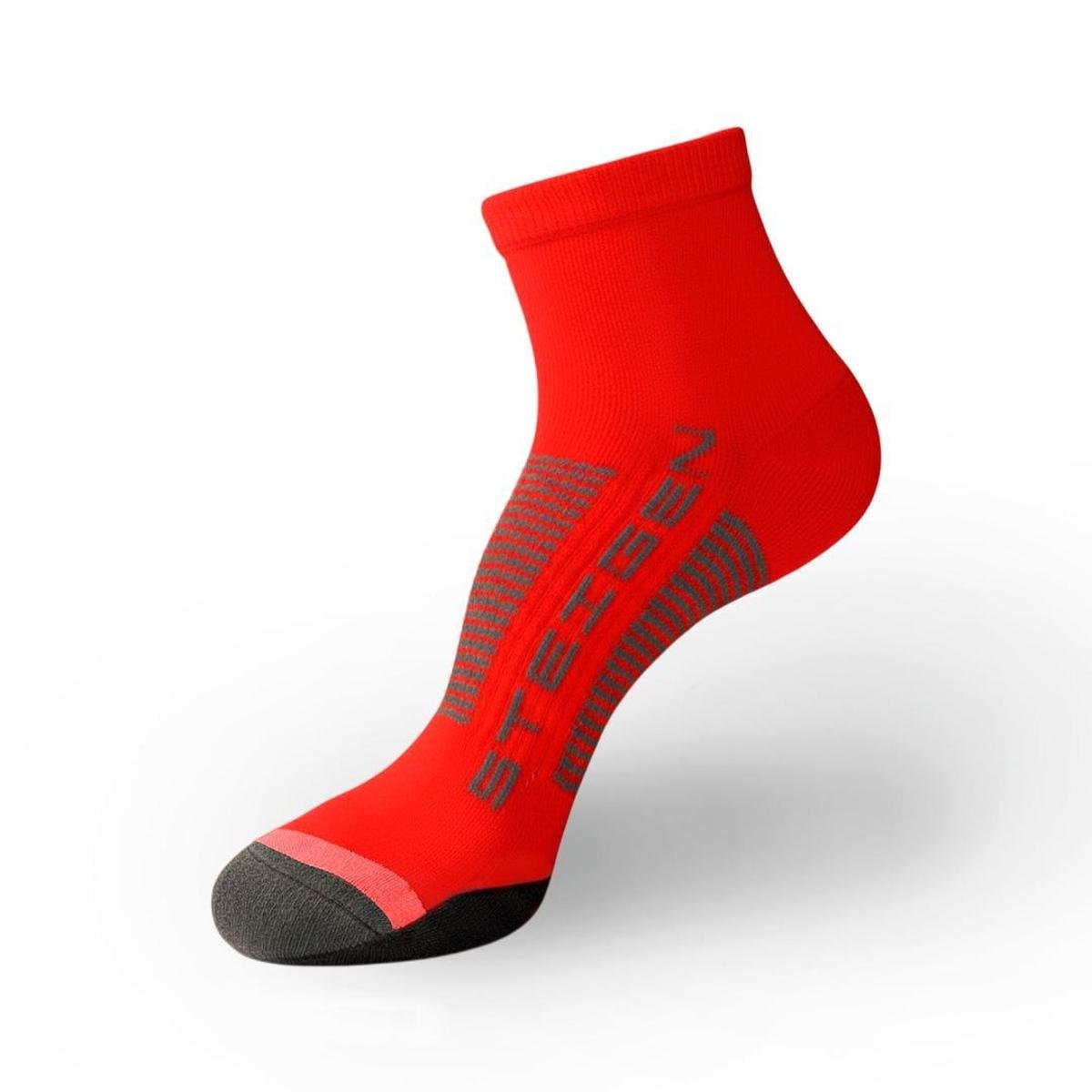 Meia Steigen Cano Baixo – Vermelho Neon Sportbr