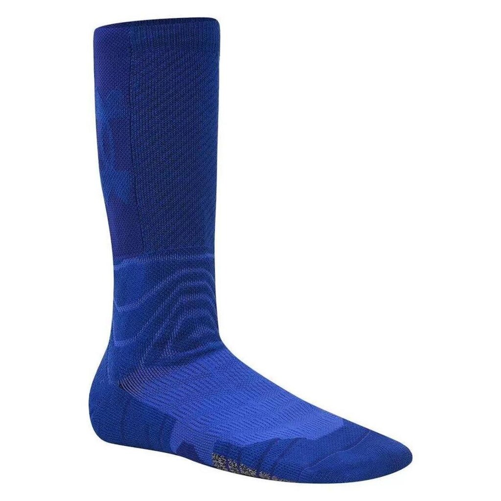 Meia Under Armour Cano Medio Playmaker - Azul Cobalto