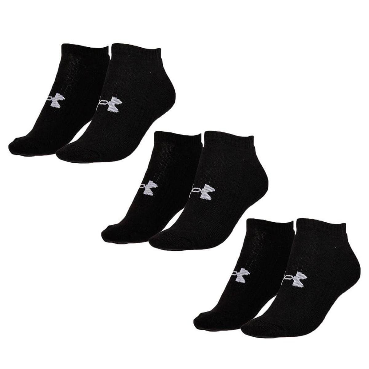 Meia Under Armour Core Cotton Menor preço em Meia Under Armour Core Cotton