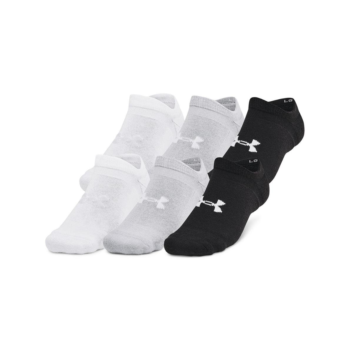 Meia Under Armour Essential - Pacote com 6 Pares Menor preço em Meia Under Armour Essential - Pacote com 6 Pares