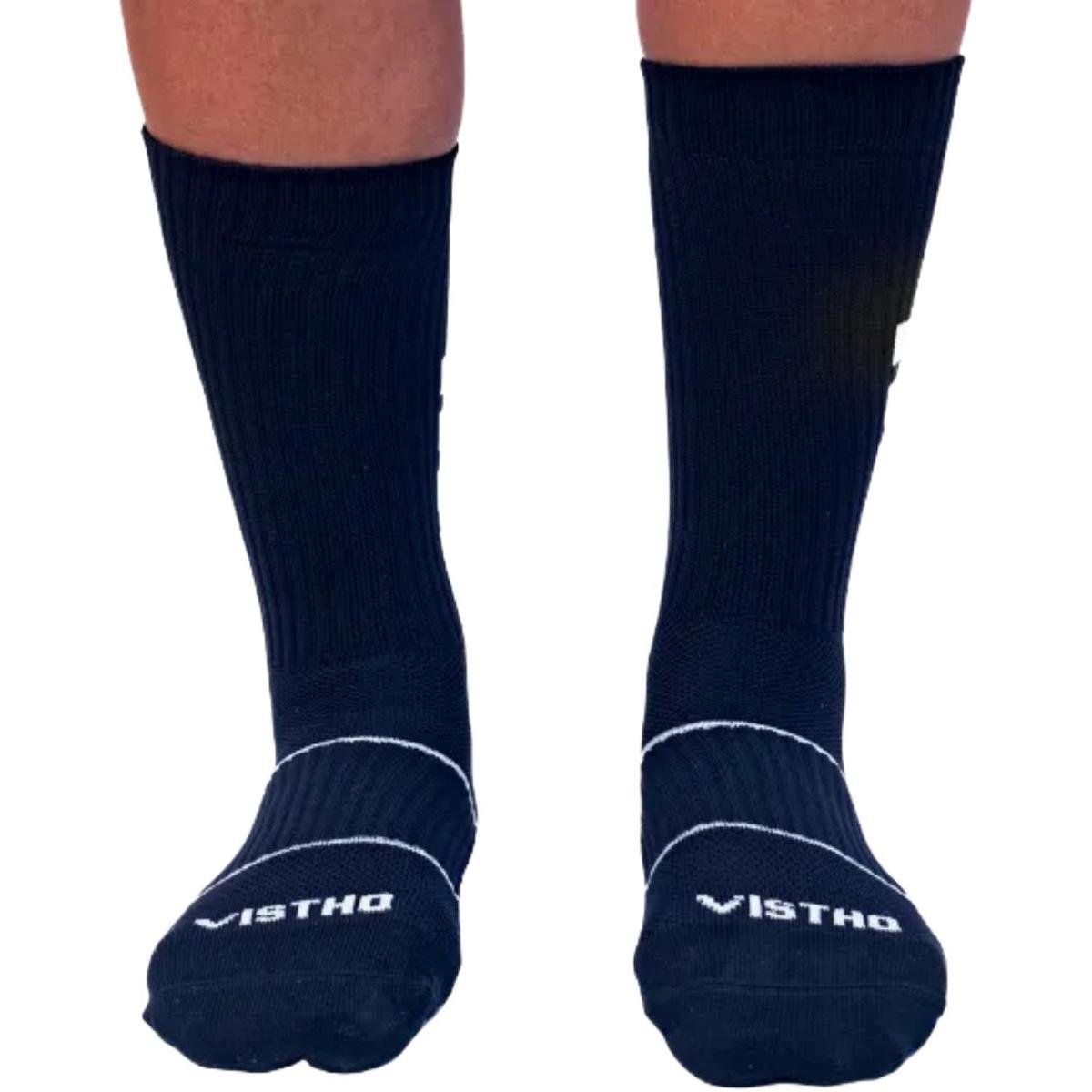 Meia Vistho Cano Longo Tennis Power