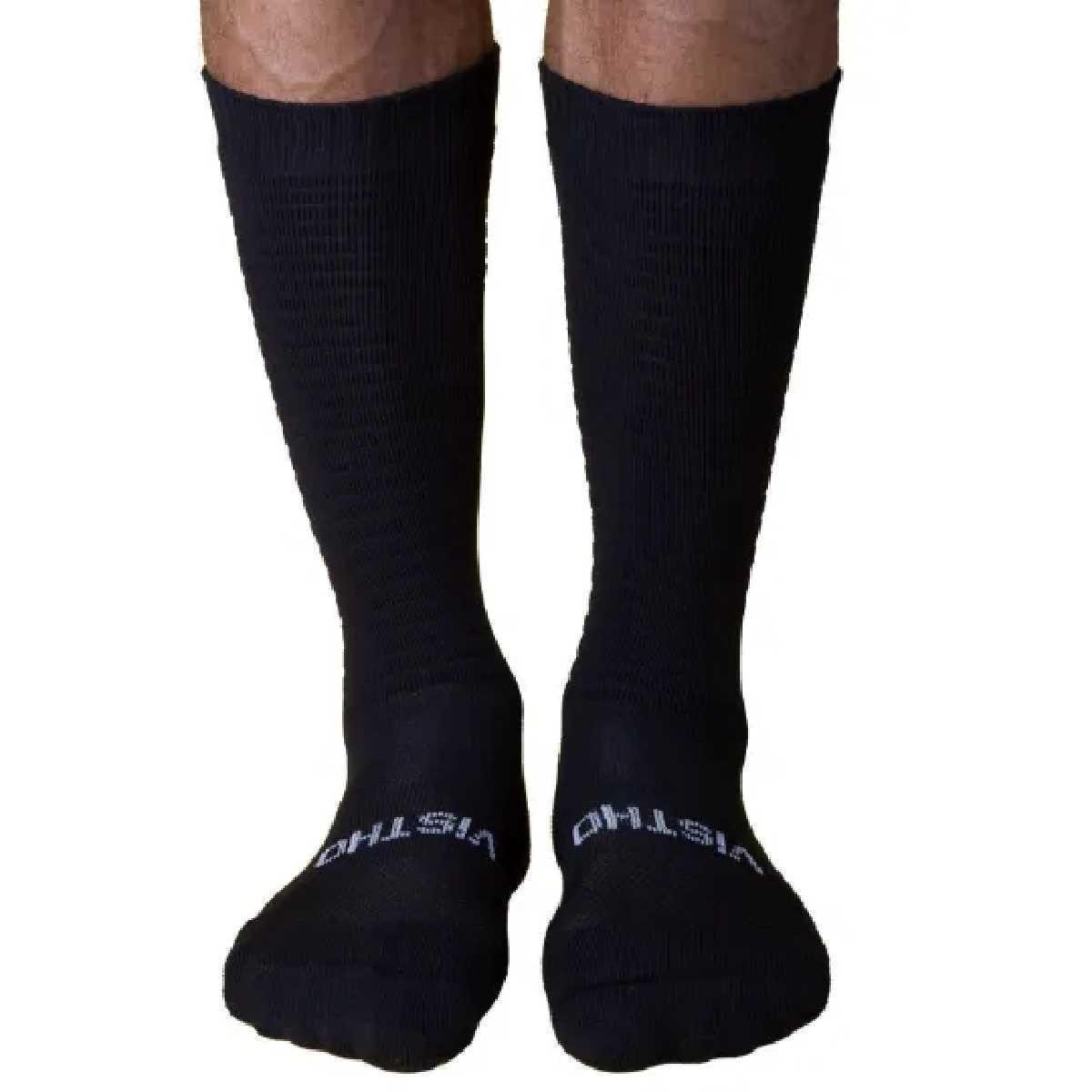 Meia Vistho Feminina - Preto Preto 33-38