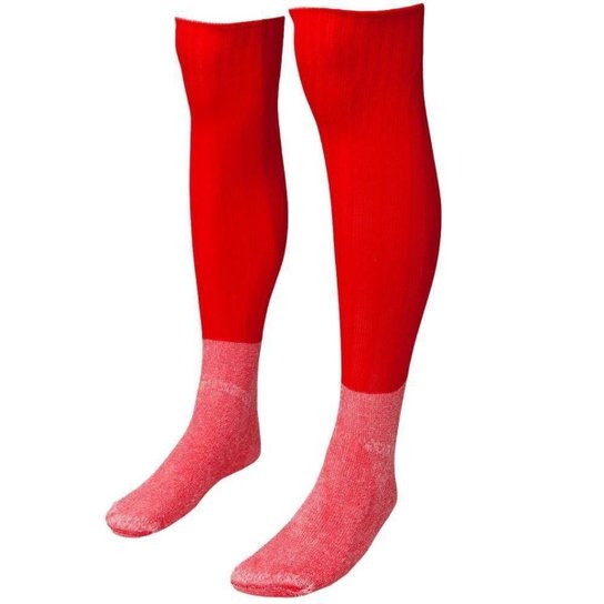 Meião de Futebol Bidu - Vermelho Menor preço em Meião de Futebol Bidu - Vermelho