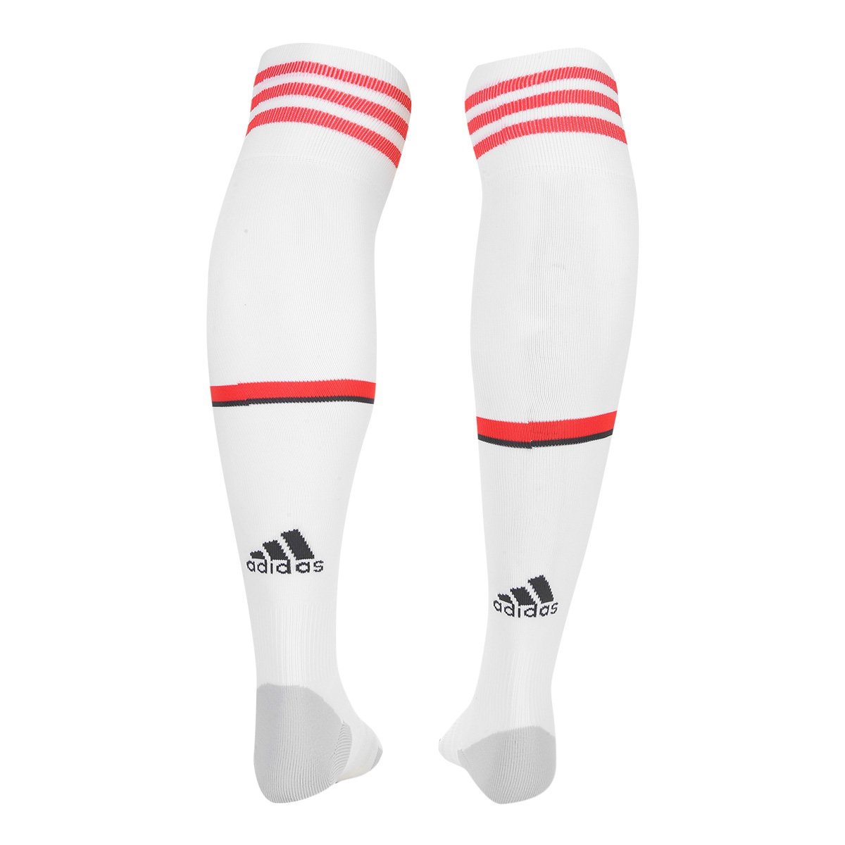 meião branco do flamengo