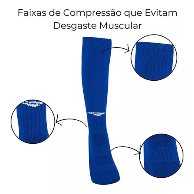 Meião Futebol Penalty Matis Infantil Para Times 33 - 38 cor:;Tamanho:33 a 38