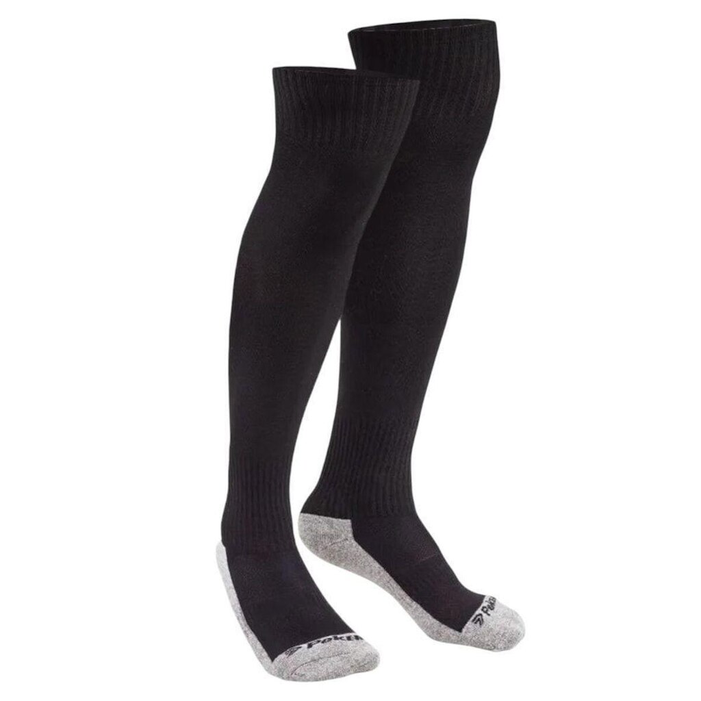 Meião Goleiro Poker Longa Sniper - Preto 37-44