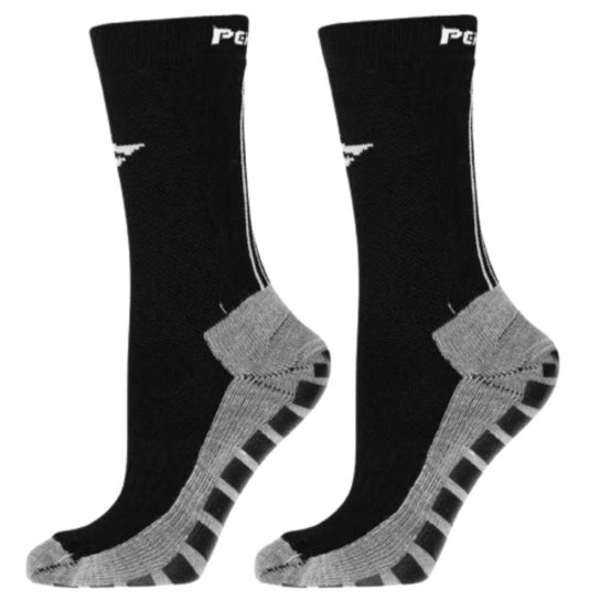 Meião Meia Futebol Juvenil Penalty Grip Antiderrapante Meia Canela 33 ao 38 - Preto Menor preço em Meião Meia Futebol Juvenil Penalty Grip Antiderrapante Meia Canela 33 ao 38 - Preto