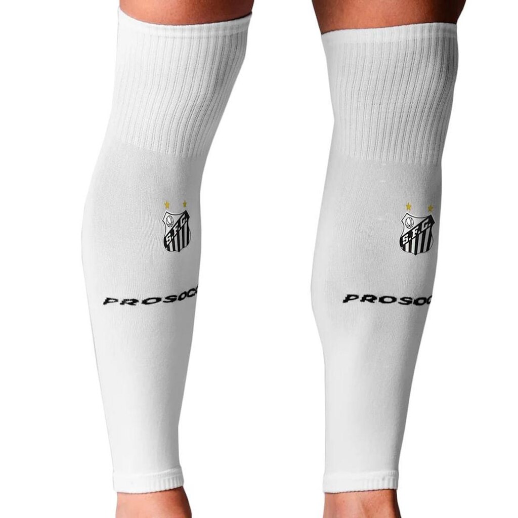 MEIÃO PROSOCKS SANTOS ARMOR - BCO/PTO UN