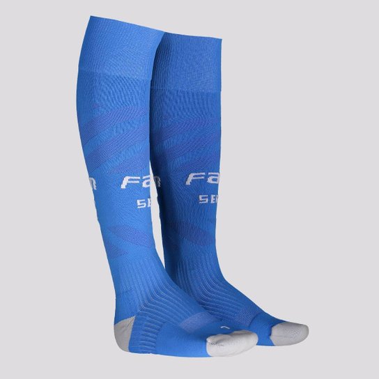 Meião Puma Palmeiras Goleiro I 2024 - Azul Menor preço em Meião Puma Palmeiras Goleiro I 2024 - Azul