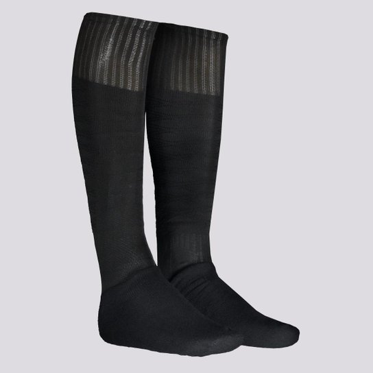 Meião Umbro Training Preto - Preto Menor preço em Meião Umbro Training Preto - Preto