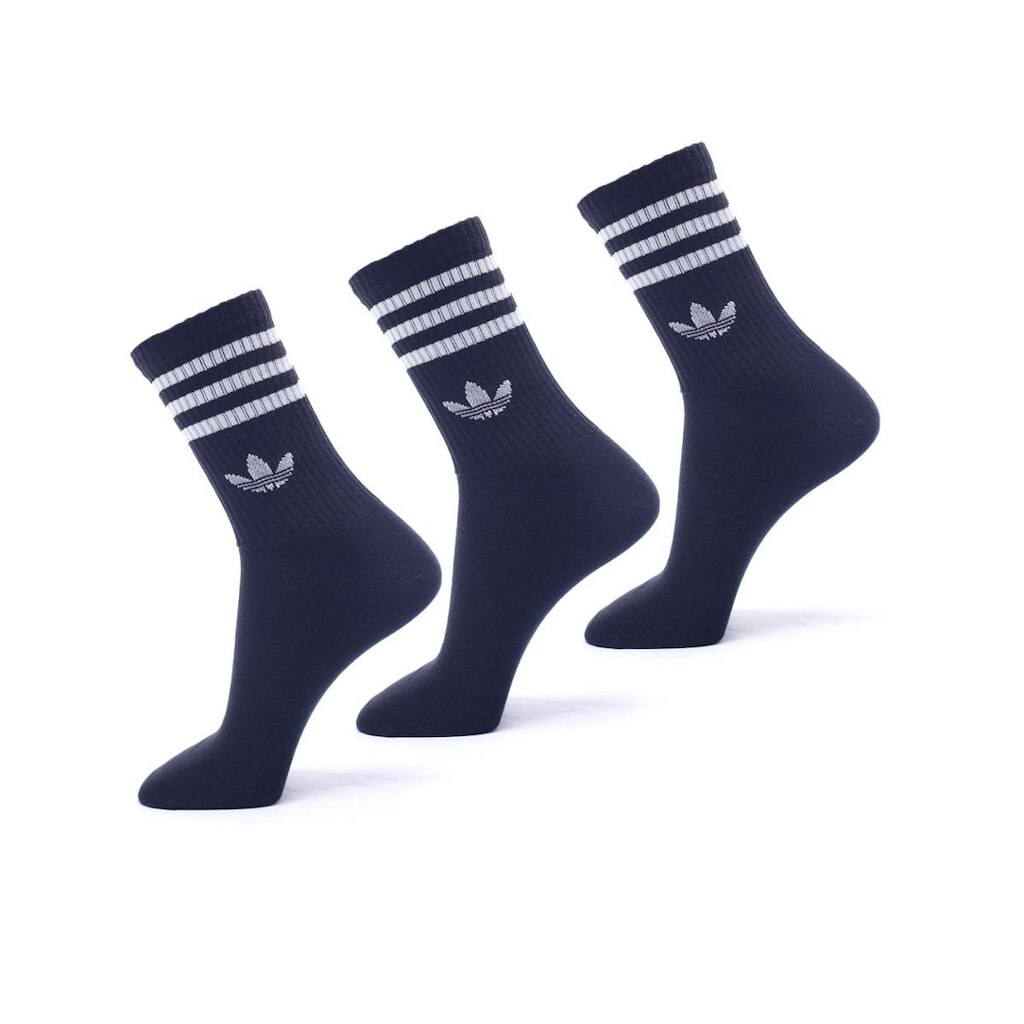 Meias Adidas Três Listras Ankle 3 Pares