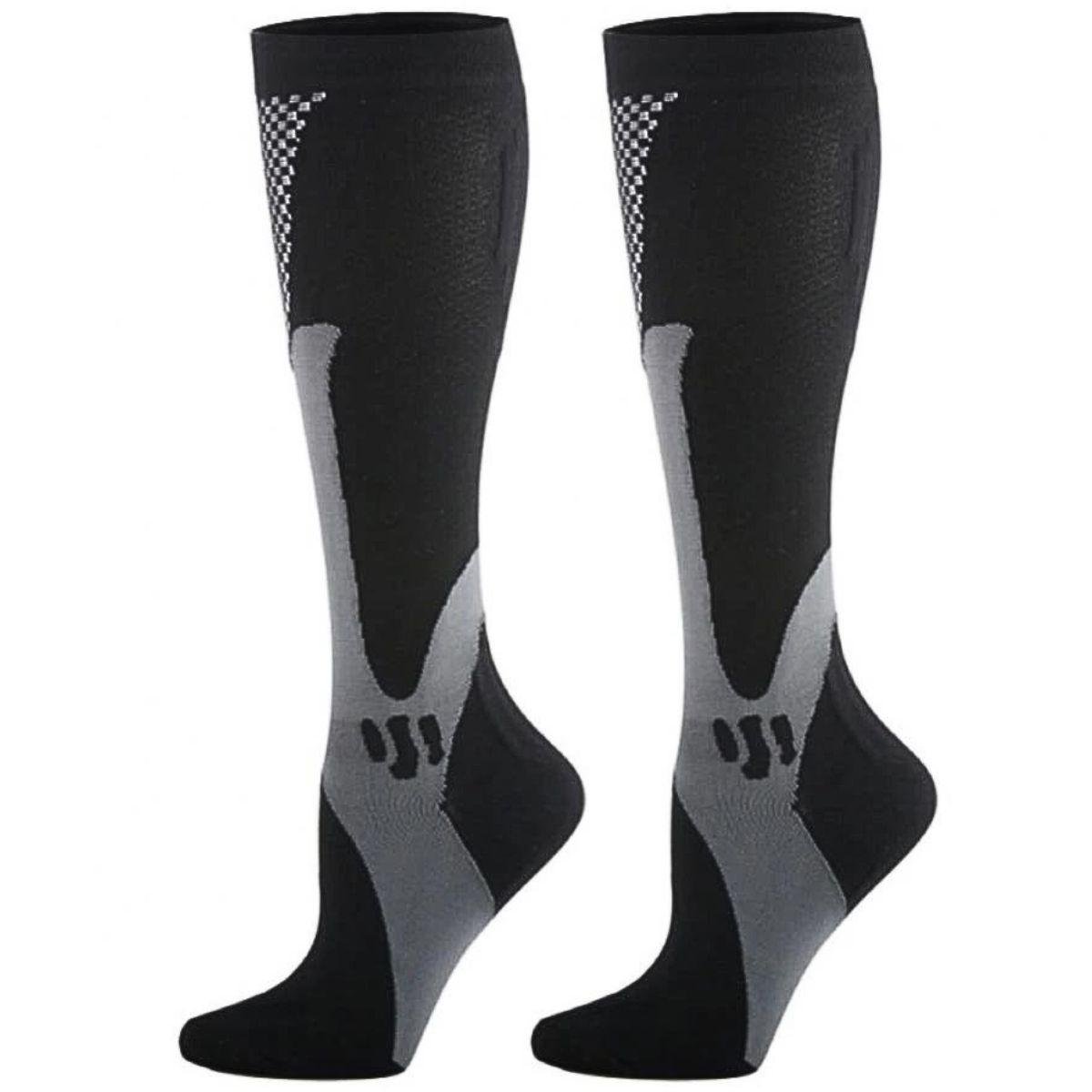 Meias Alta Compressão Alivio Das Dores Cano Alto Treino 1Par Menor preço em Meias Alta Compressão Alivio Das Dores Cano Alto Treino 1Par