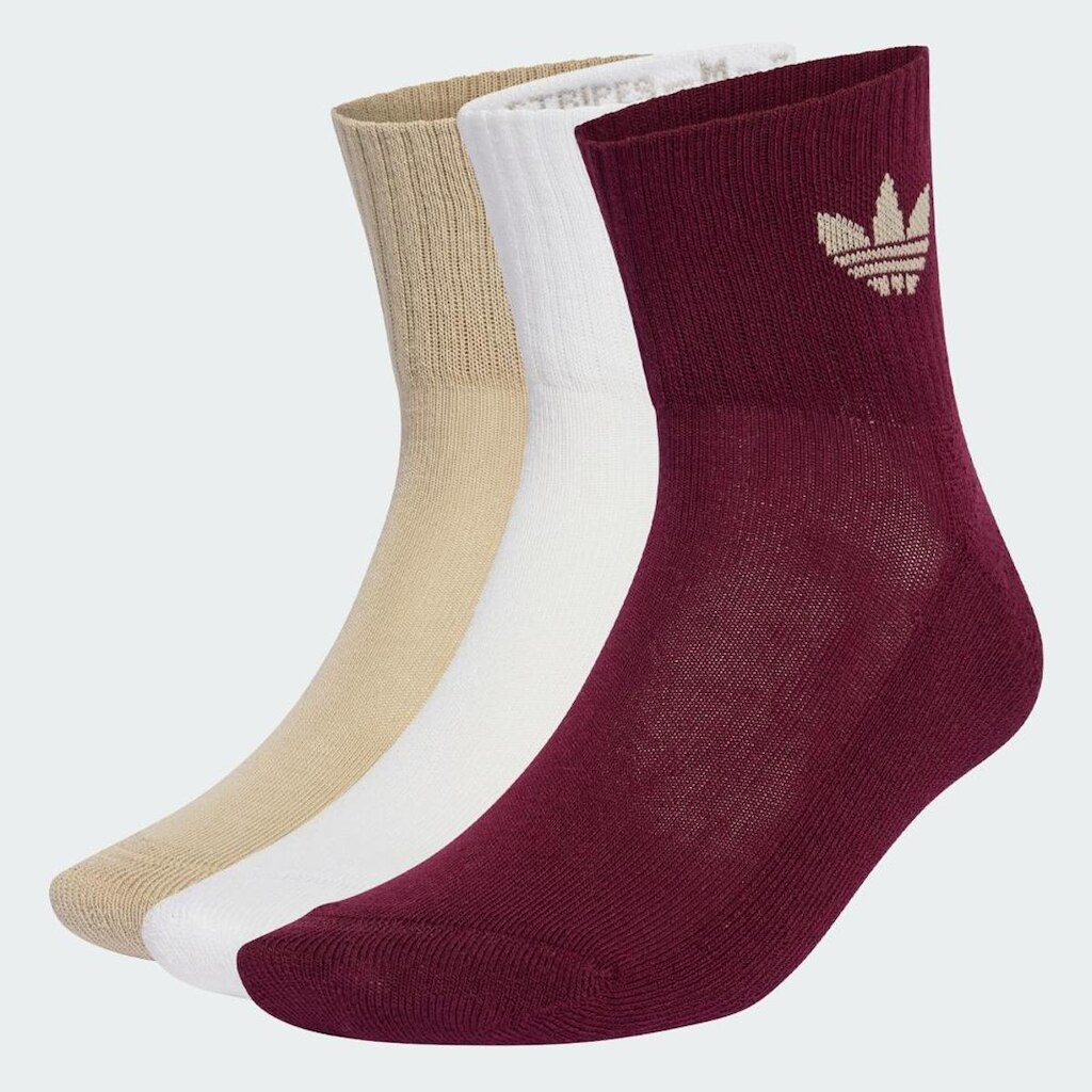 Meias Cano Médio 3 Pares adidas Originals