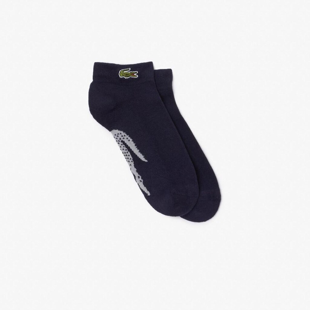 Meias Lacoste UNI De Cano Curto Sport Em Algodão