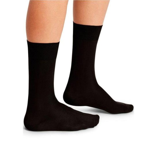 Menor preço em Meias Social Selene Kit 3 Pares Masculina - Preto