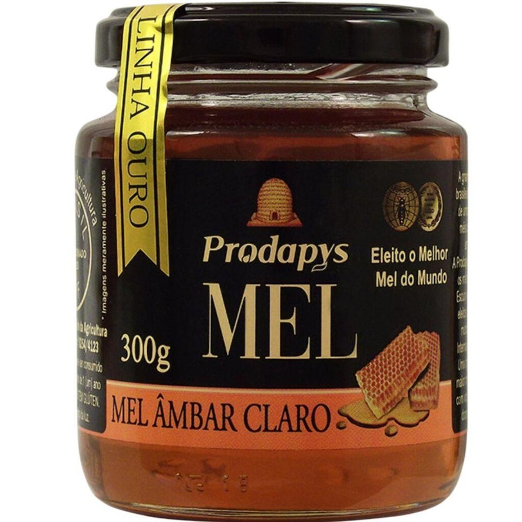 Mel Âmbar Claro 300g - Eleito o melhor mel do mundo