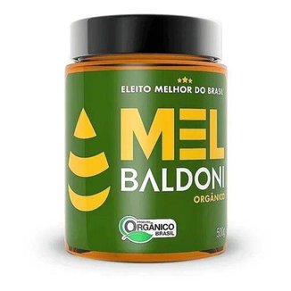 Mel Jarra Orgânico Vidro 500gr - Baldoni