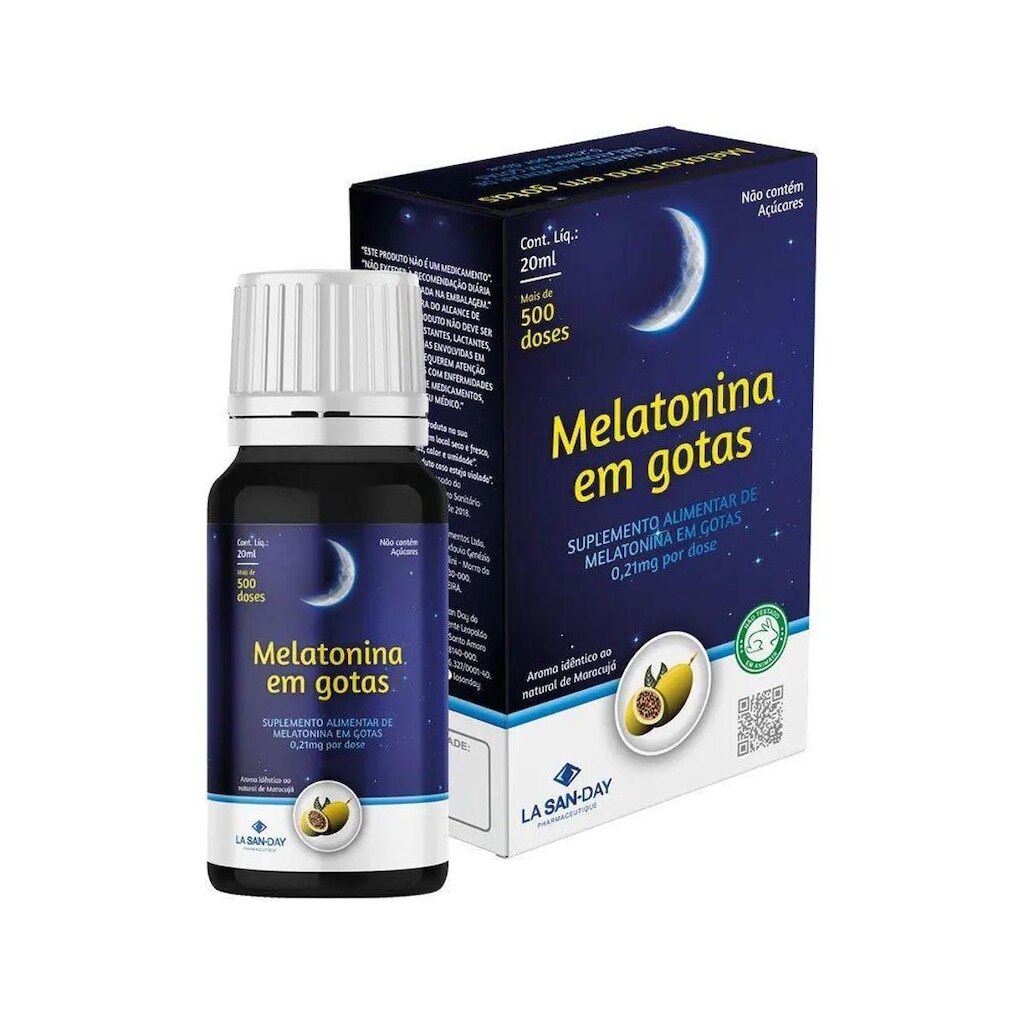 Melatonina Gotas - 20ml - LaSanDay