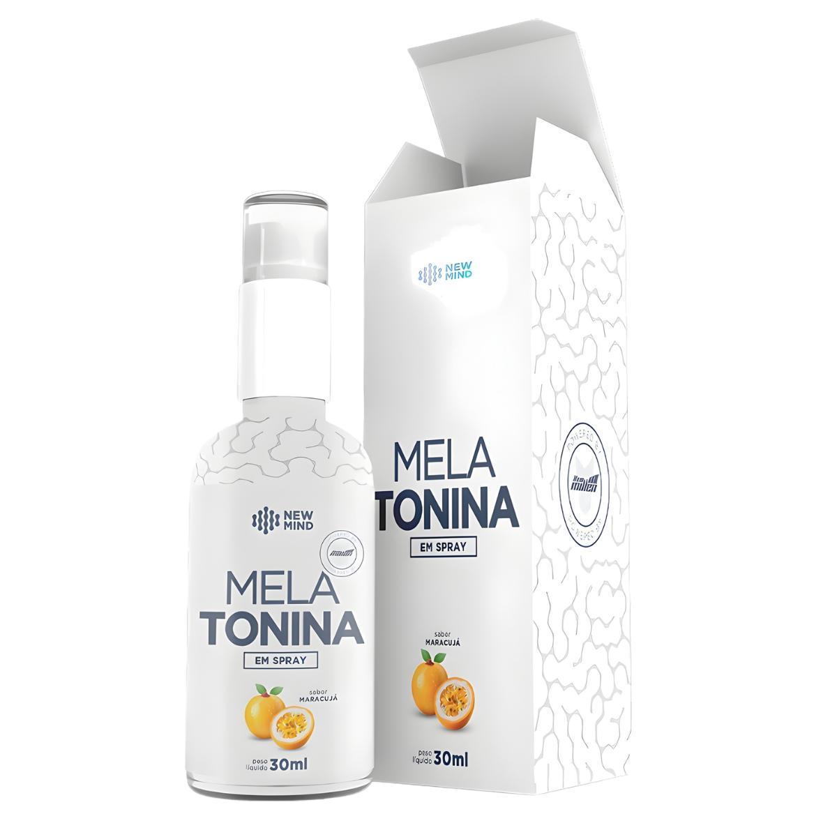 Melatonina Spray New Millen Sabor Regulador de Sono 30 ml