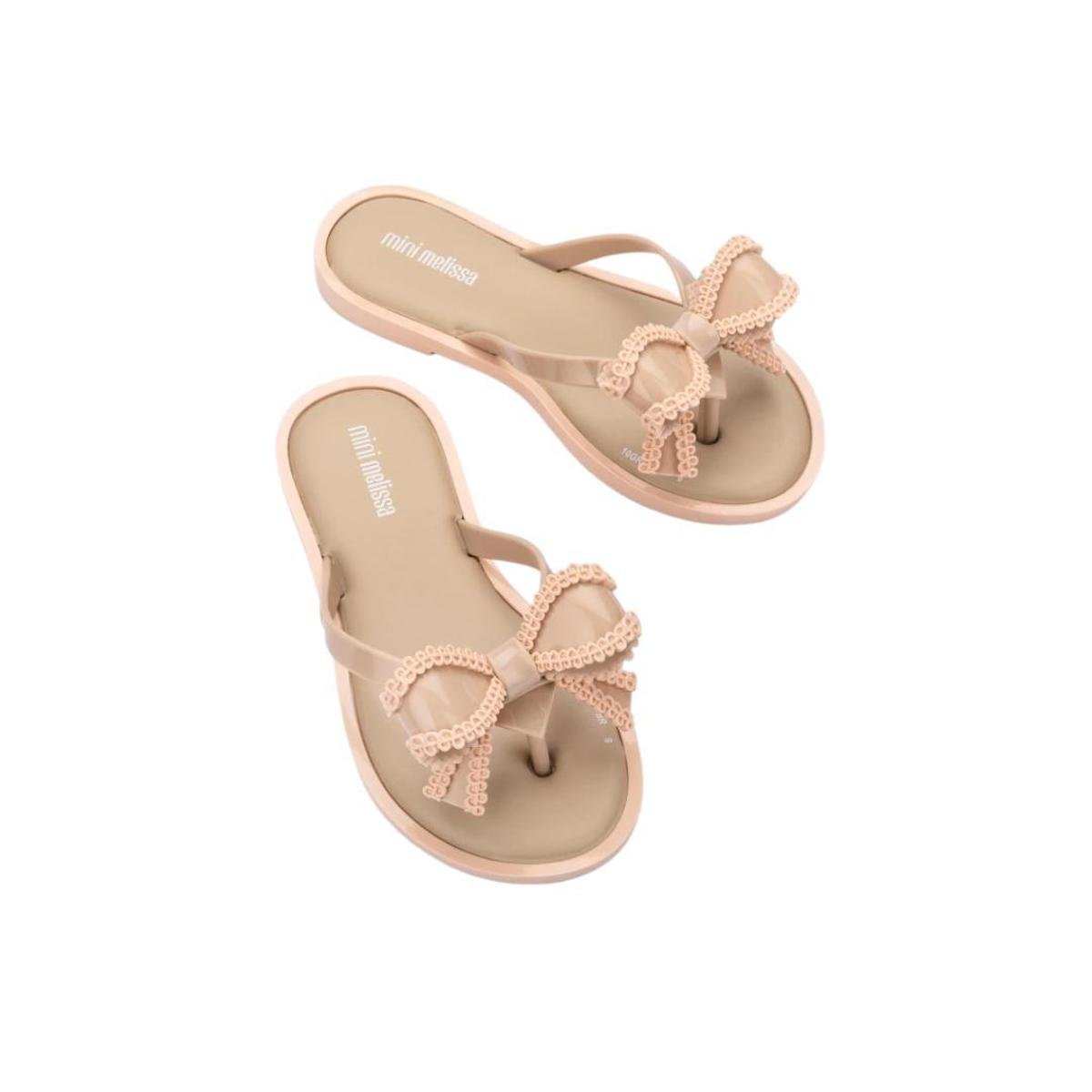 MELISSA FLIP FLOP AP026 Bege Netshoes