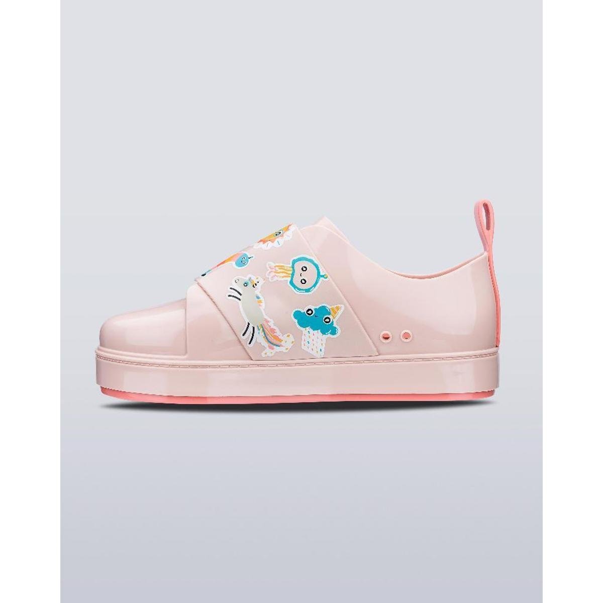 Melissa Go Sneaker Turma Do Pudim Infantil Rosa Netshoes