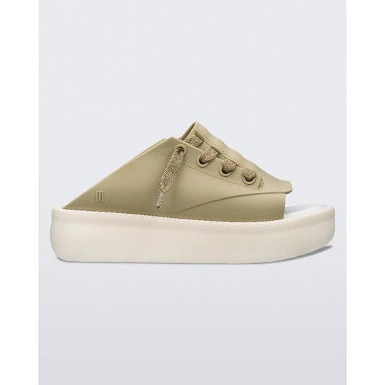 Ulista Sneaker Melissa Ulitsa Sneaker Branco Bege Mini Melissa