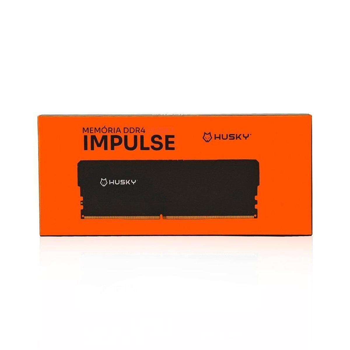 Memória RAM Husky Impulse, 16GB, 3200MHz, DDR4, CL22, Preto ...