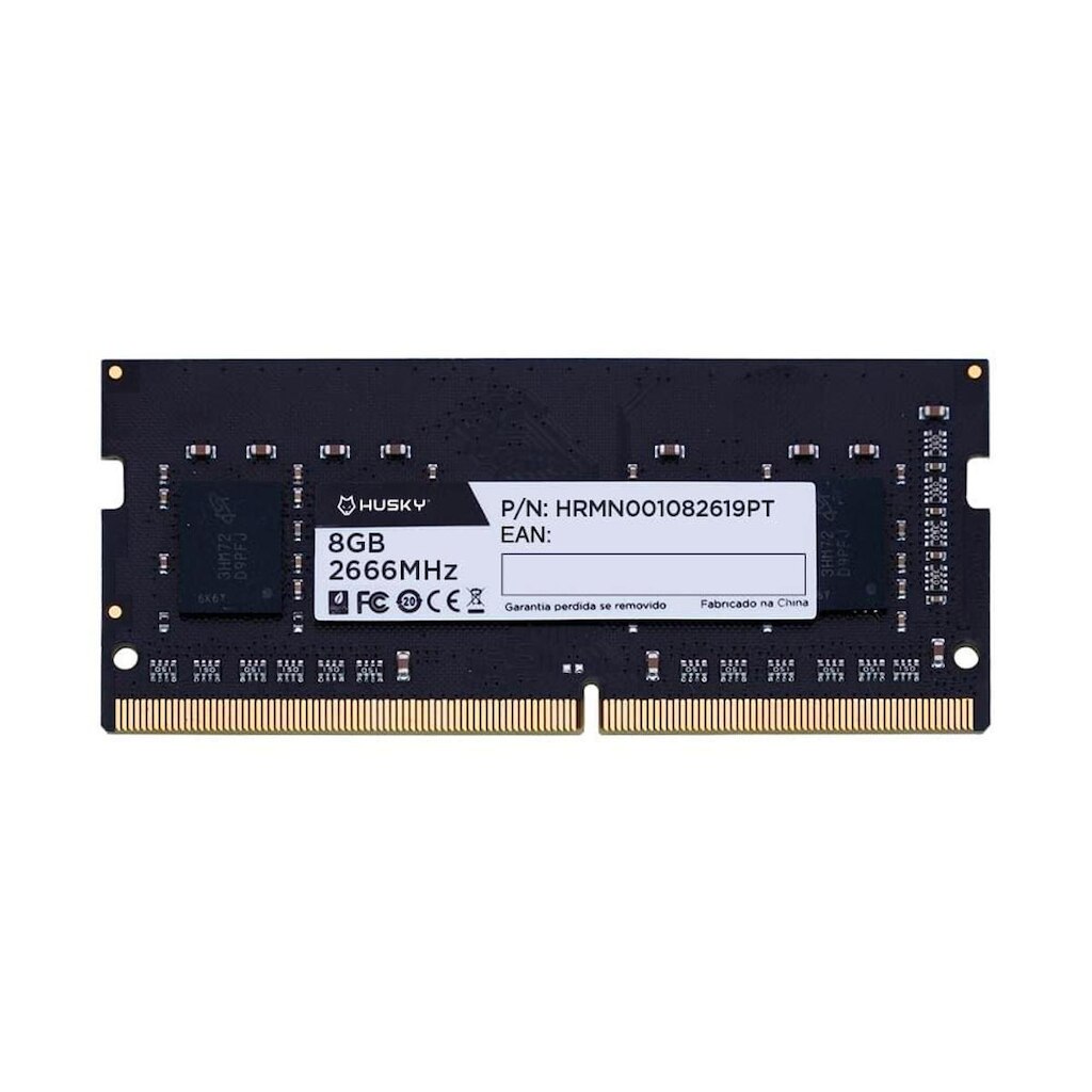 Memória RAM para Notebook Husky, 8GB, 2666MHz, DDR4, CL19 - HRMN001082619PT