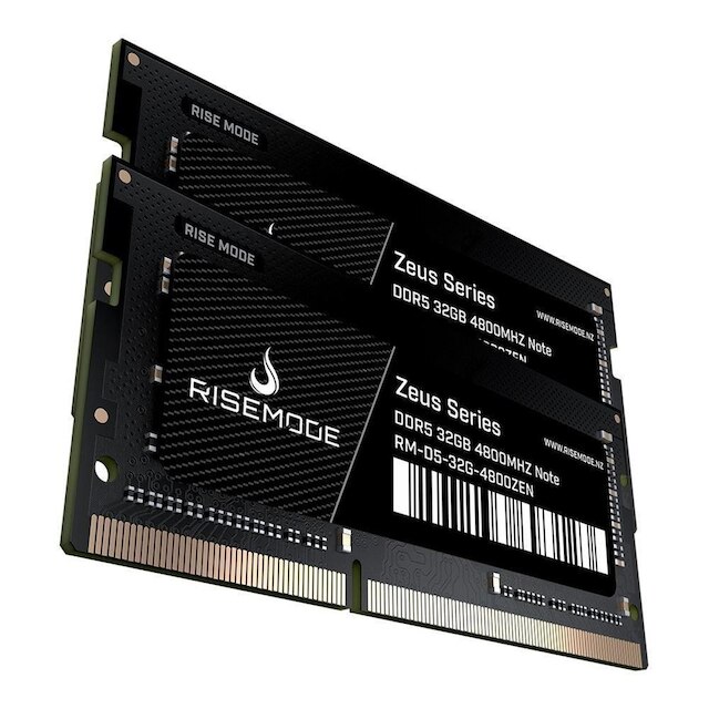 Memoria RAM Para Notebook Rise Mode, 64GB (2X 32GB), 4800MHZ DDR5, Zeus ...